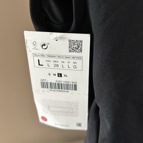 Zara Black one piece scoop neck line Regular Swimwear - Picture 6 of 8